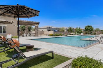 Resort style pool